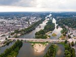 Loire Valley Loot Abenteuer Schnitzeljagd Karte Bild