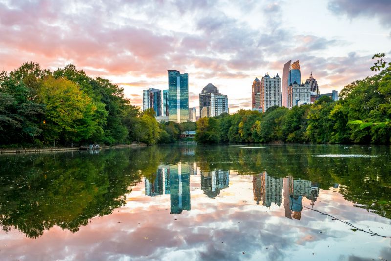 Lake Clue-la Meer – Piedmont Park