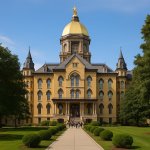 Immagine della scheda della caccia al tesoro dell'Università di Notre Dame