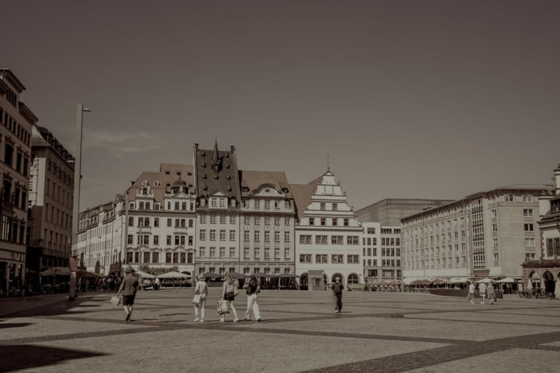 Leipzig's Shadow Archive: A Downtown Haunting