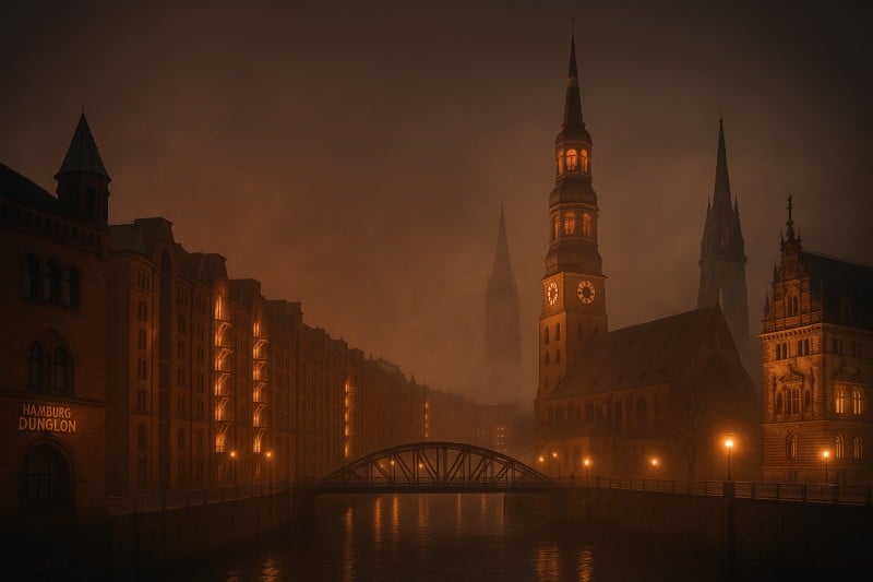 Gothic Echoes of Hamburg: A Spooky Hunt