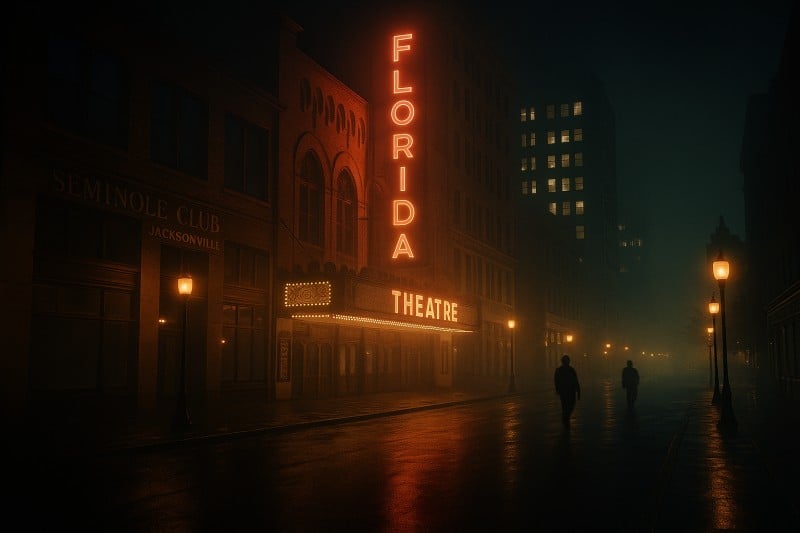 Gilded Shadows: A Jacksonville Haunt card image