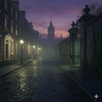 Image de carte d'aventure de chasse aux fantômes dans le centre-ville de York