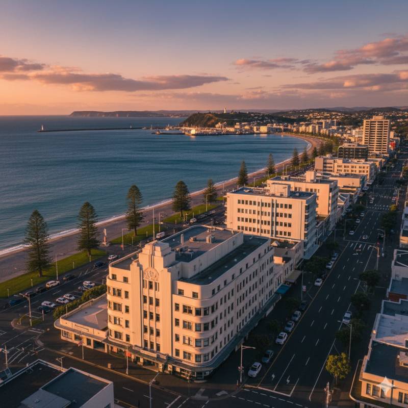 Napier Hunt: Art Deco by the Sea
