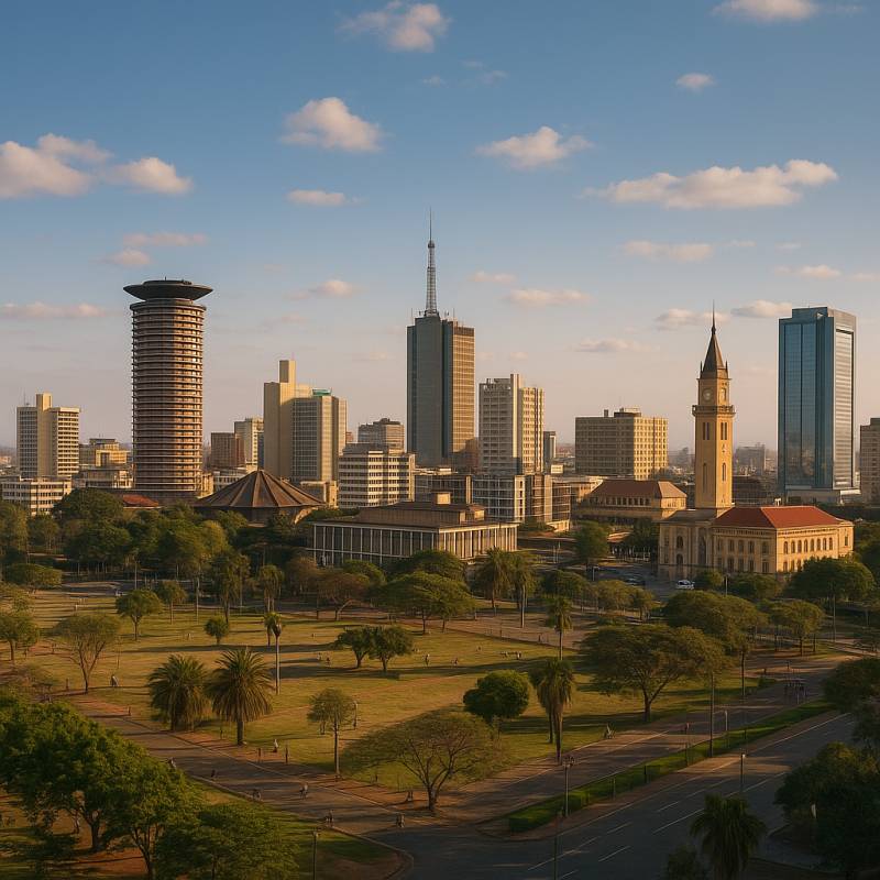 Savanna & Skyline: The Nairobi Hunt