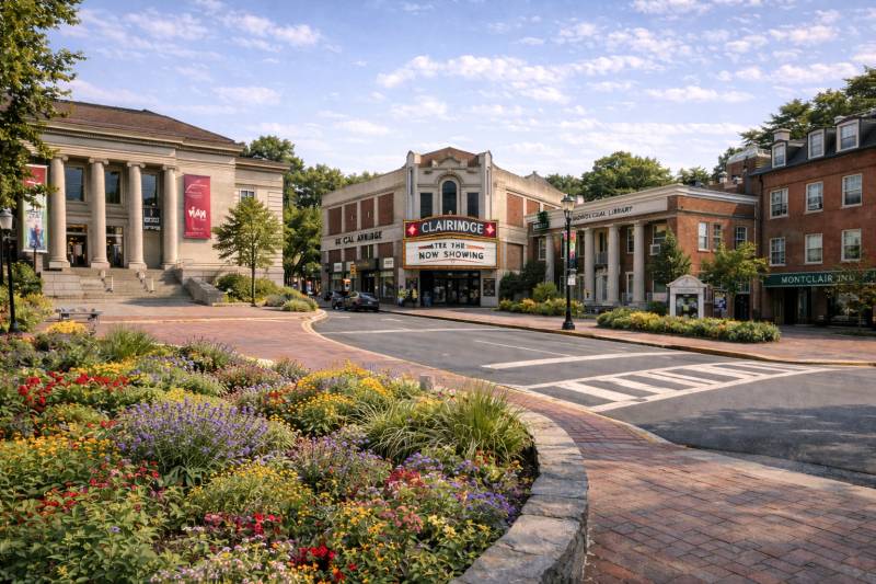 Montclair Screens, Stages & Street Stories Scavenger Hunt card image