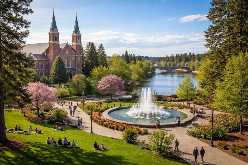 Gonzaga University Scavenger Hunt card image