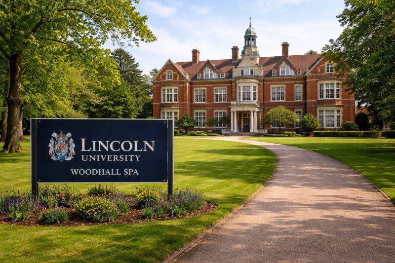 פינות שקטות של אוניברסיטת לינקולן תמונת קלף