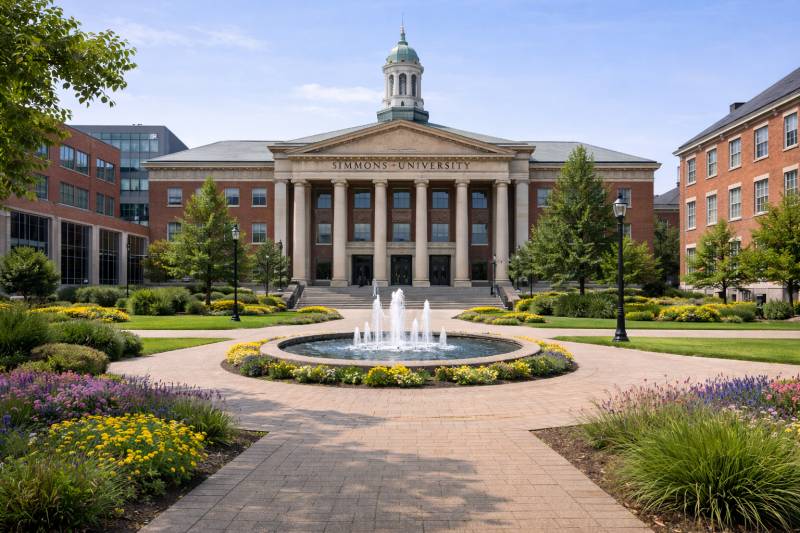 At the Heart of Simmons University card image