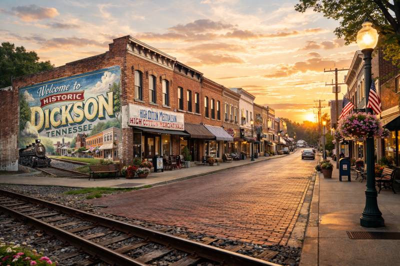 Rail It In&colon; Downtown Dickson Scavenger Hunt card image