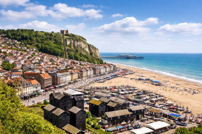 Sea You in Hastings For An Old Town Adventure Scavenger Hunt card image