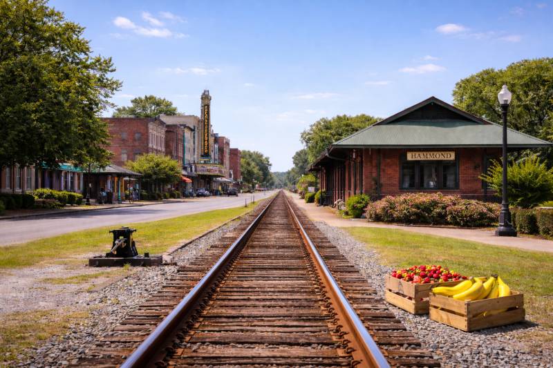 On Track For Sweet Hammond Hunt Scavenger Hunt card image