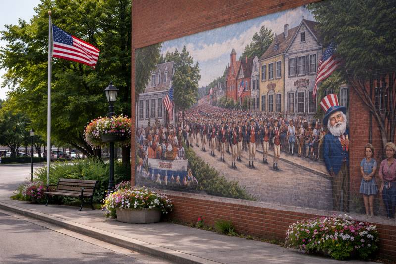 The Red&comma; White&comma; and Bristol Hunt Scavenger Hunt card image