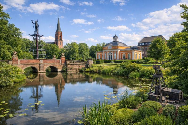 Hidden Herten: Moats, Metal, and Mini Worlds Scavenger Hunt card image