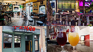 Bild der Huntington Beach California Bar Hunt-Karte