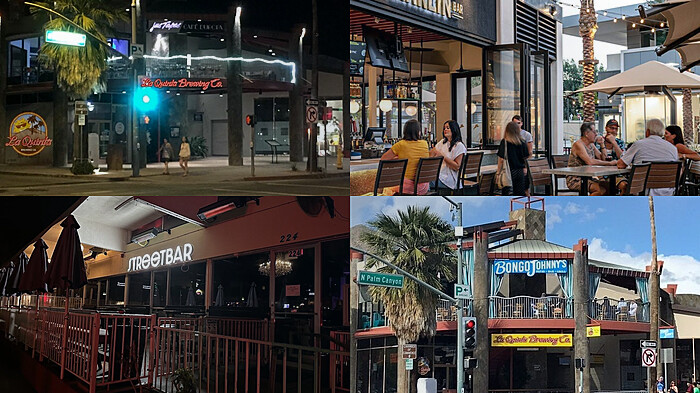 Palm Springs California Bar Hunt
