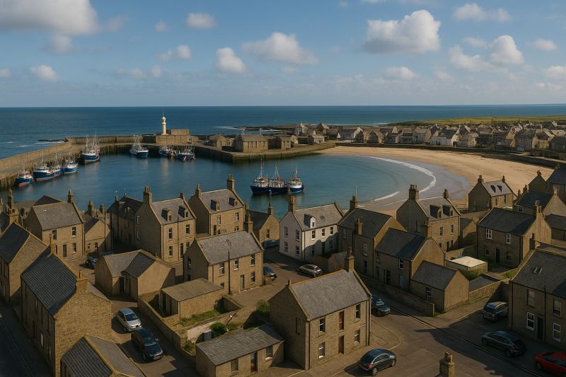 Fraserburgh, Scotland North Sea Stories Adventure Scavenger Hunt card image