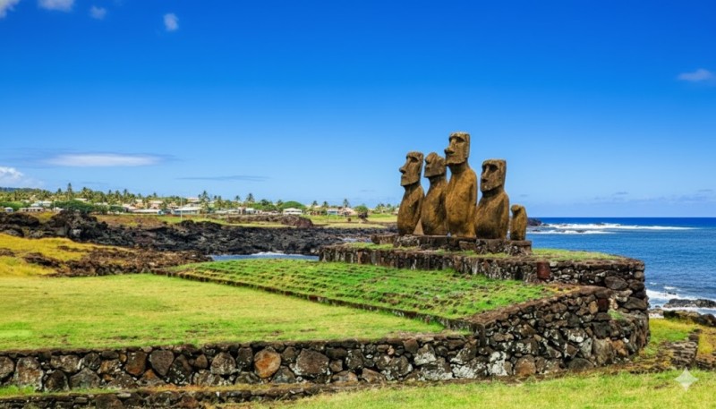 Moai and Behold: The Easter Island Quest Scavenger Hunt card image