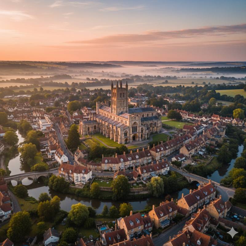 Abbey Echoes: The Malmesbury Adventure Scavenger Hunt card image