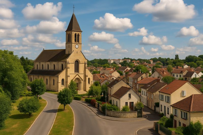 Fotografie de erou la Vânătoarea de Comori Sainte Genevieve des Bois