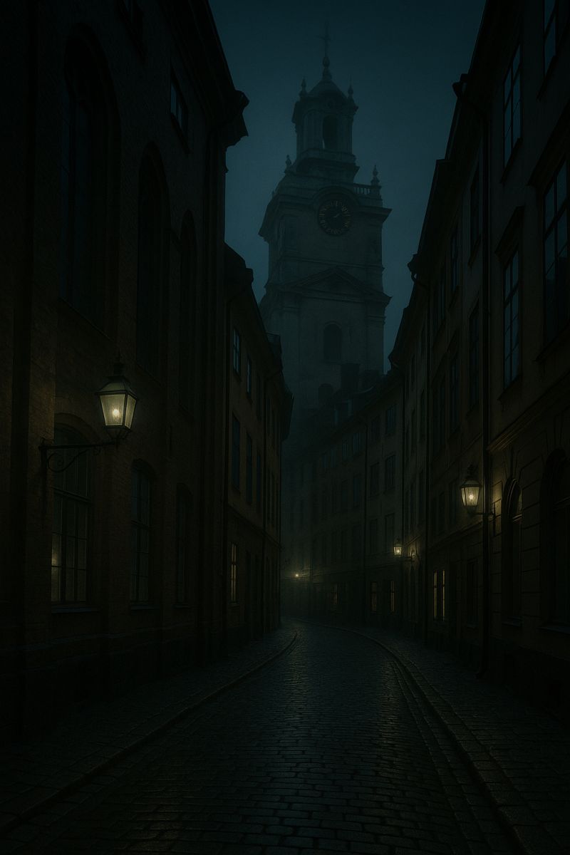 Heldenfoto van de spokenjacht in Stockholm