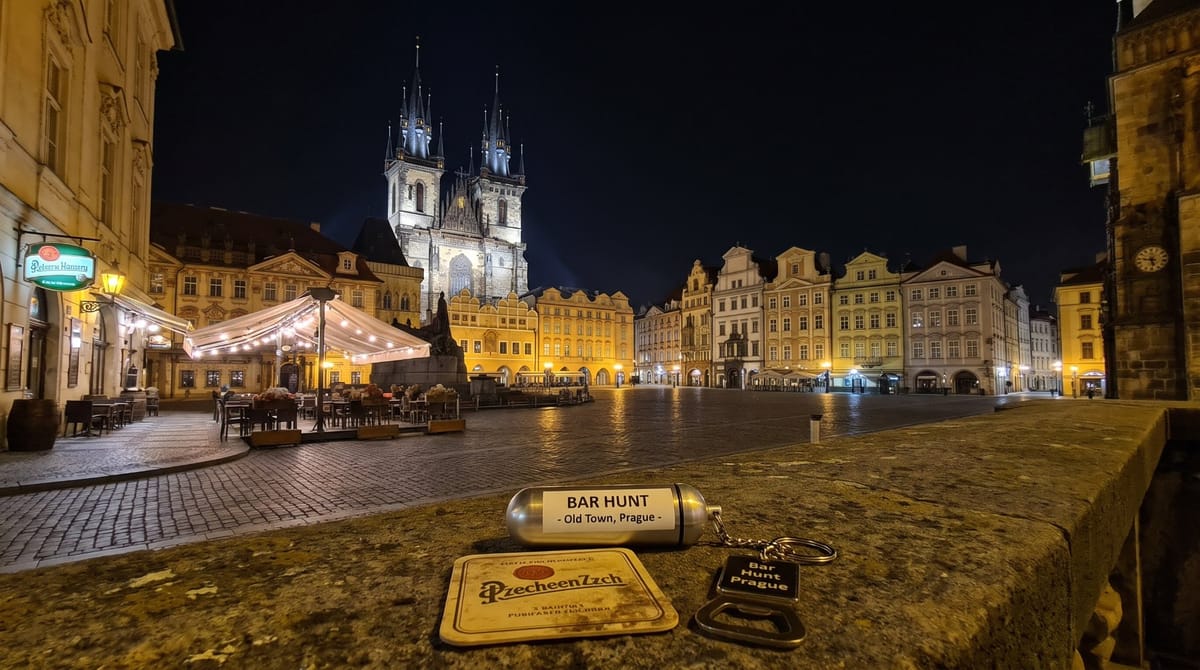 Pints and Potions: Prague Old Town Bar Hunt card image