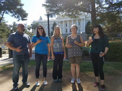Sacramento Scavenger Hunt Team Photo